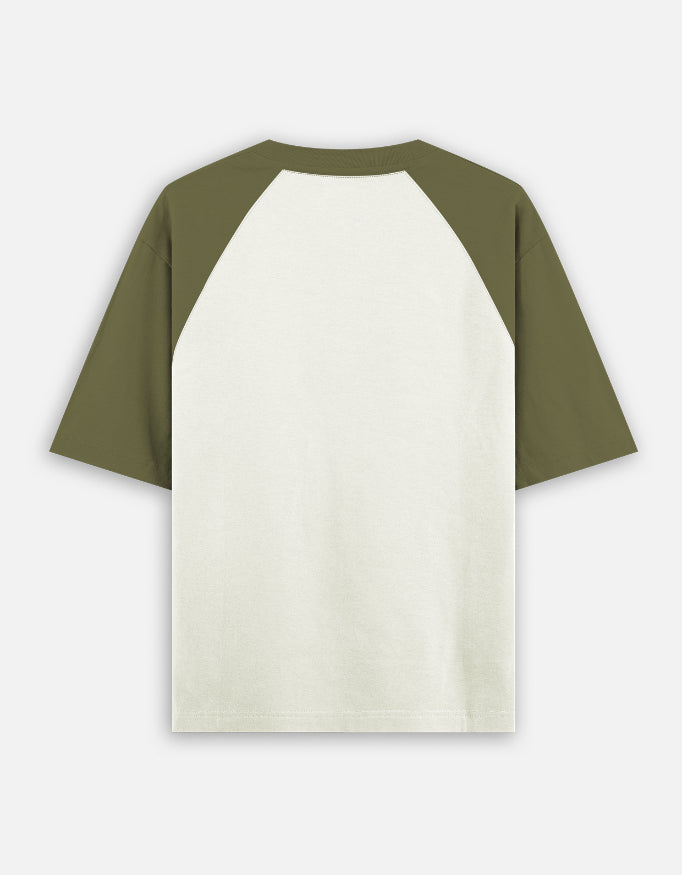 Olive Green Off White