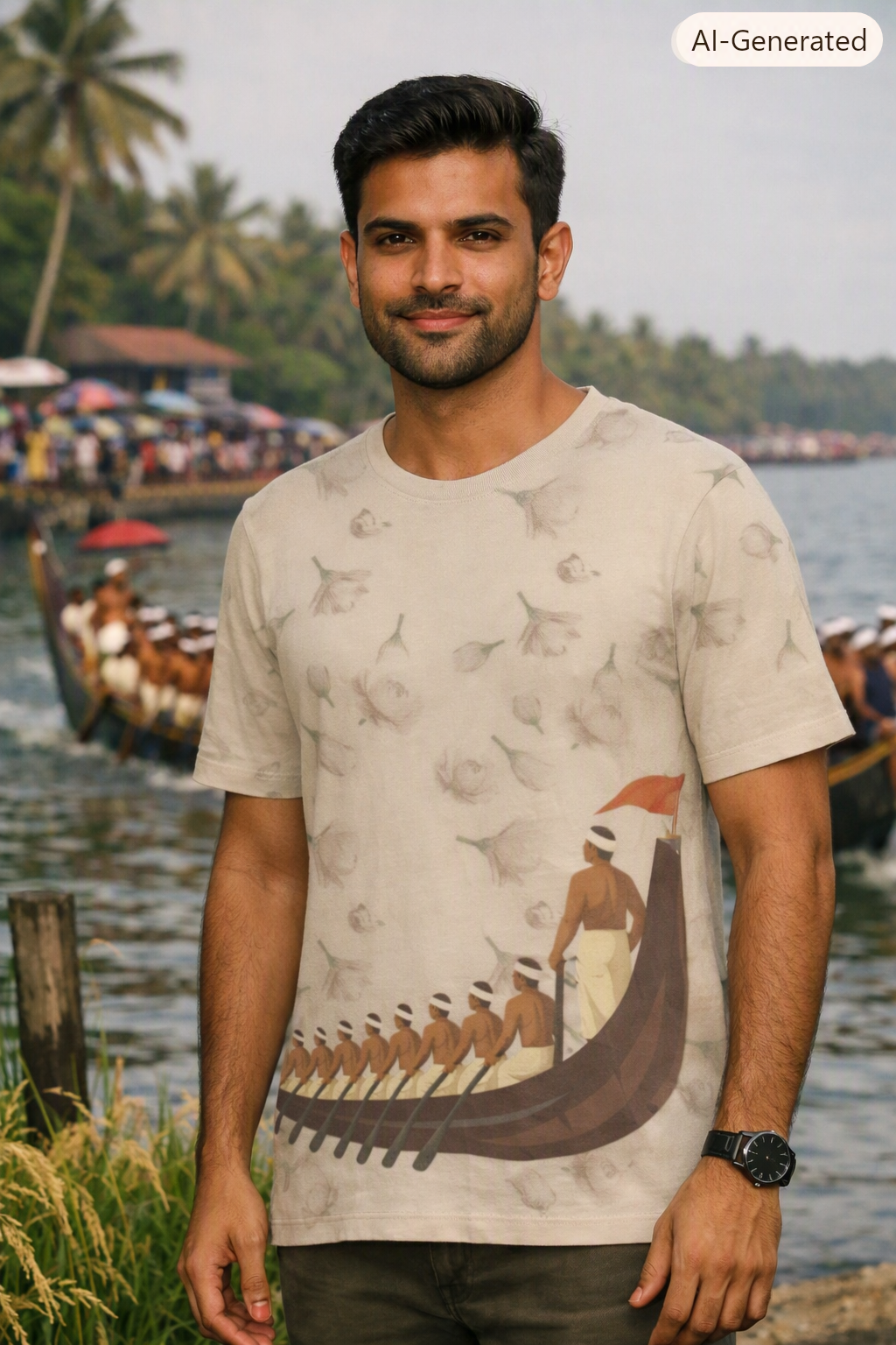 Latte - Boatrace Tee